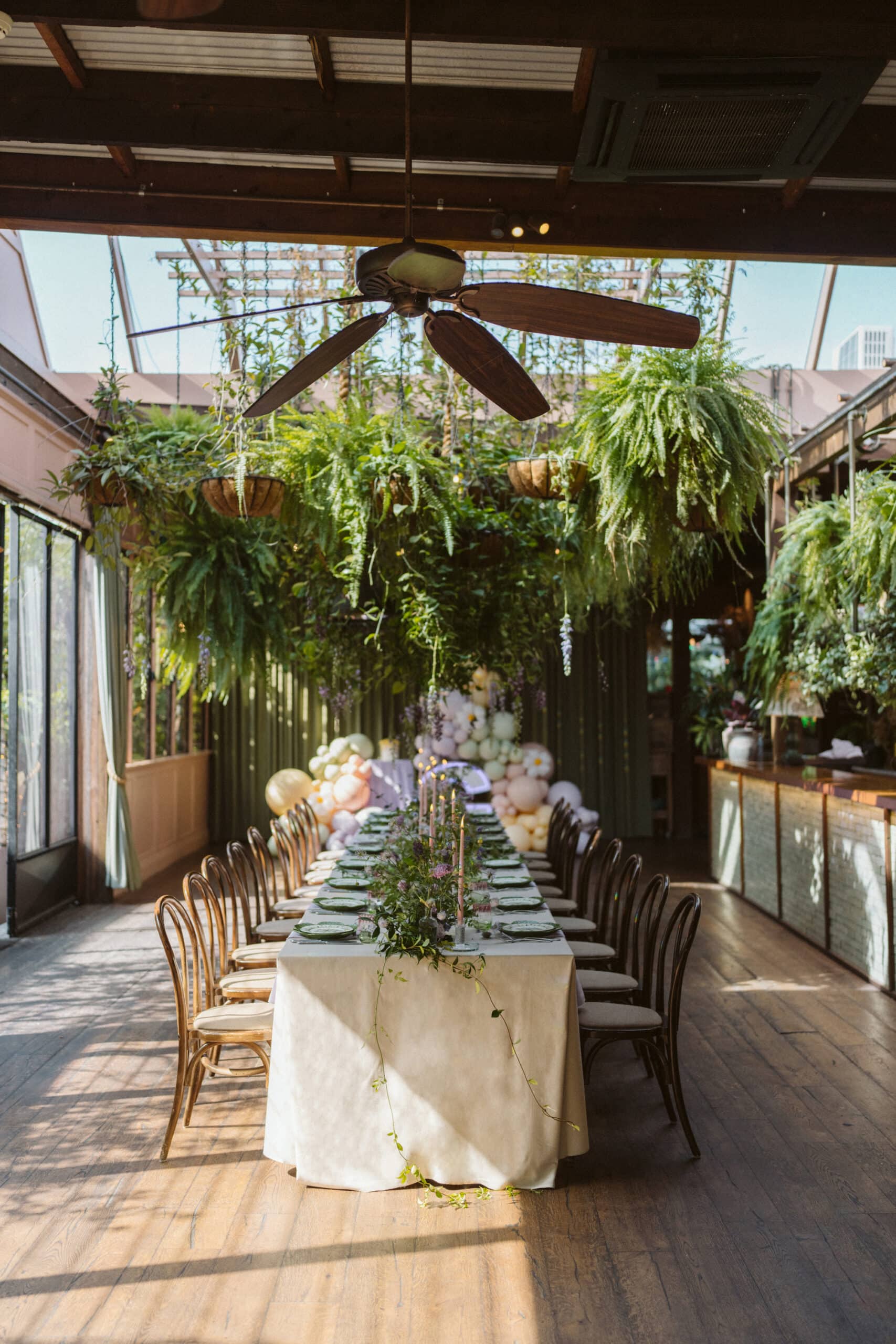 The Grounds Events | Celebrations Atrium Styling Elements