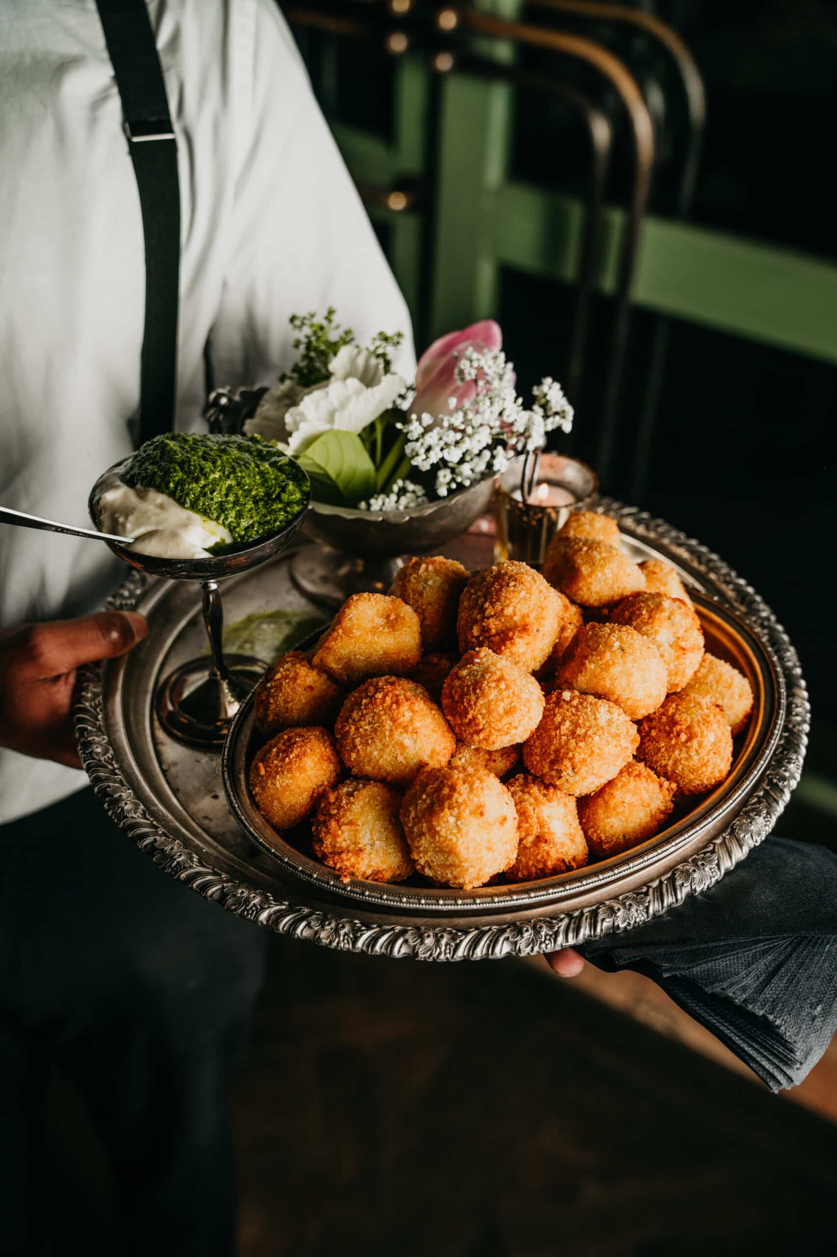 The Grounds Events | Roving Canapés Plated