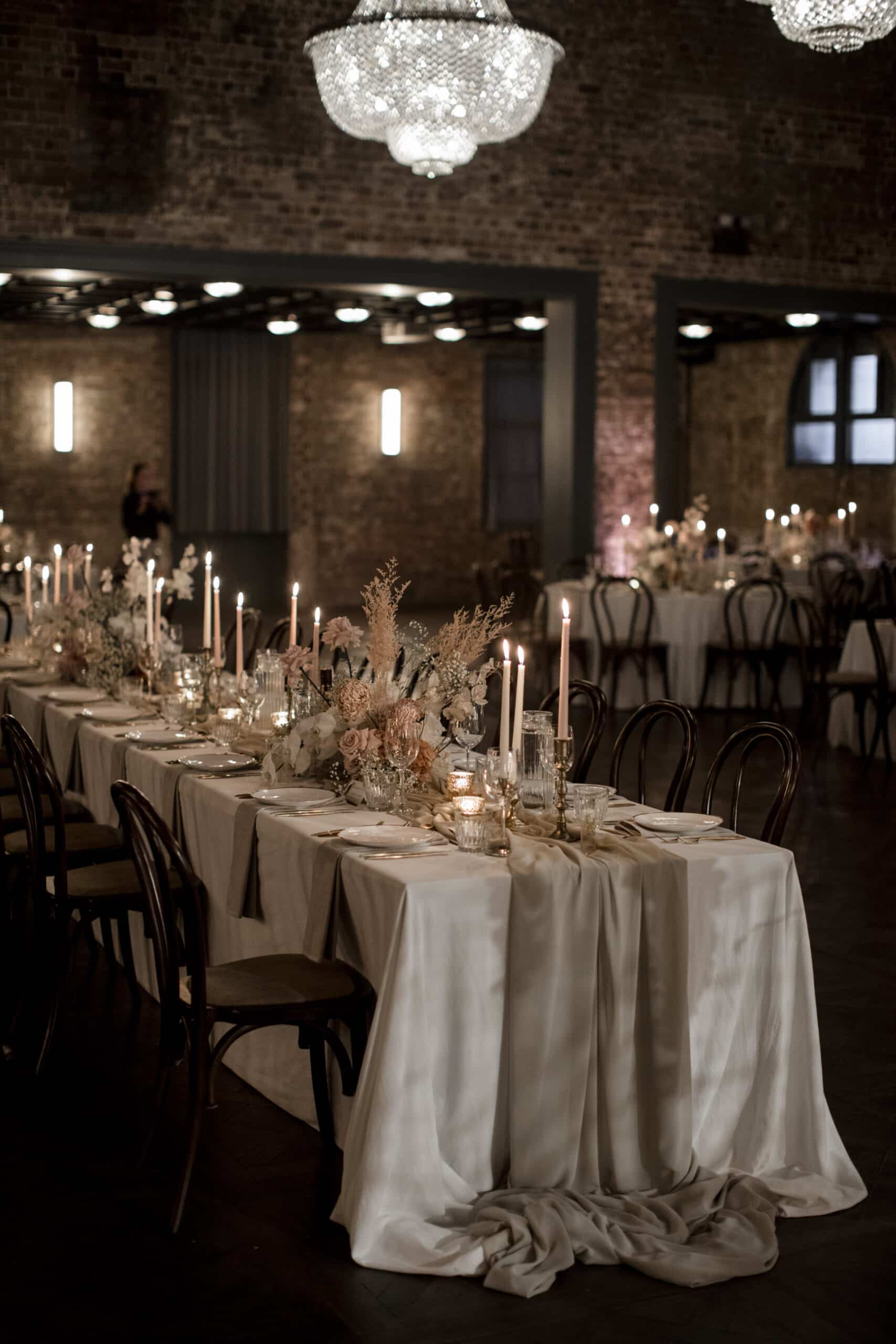 The Grounds Events | Linseed House Wedding Rustic Table Styling