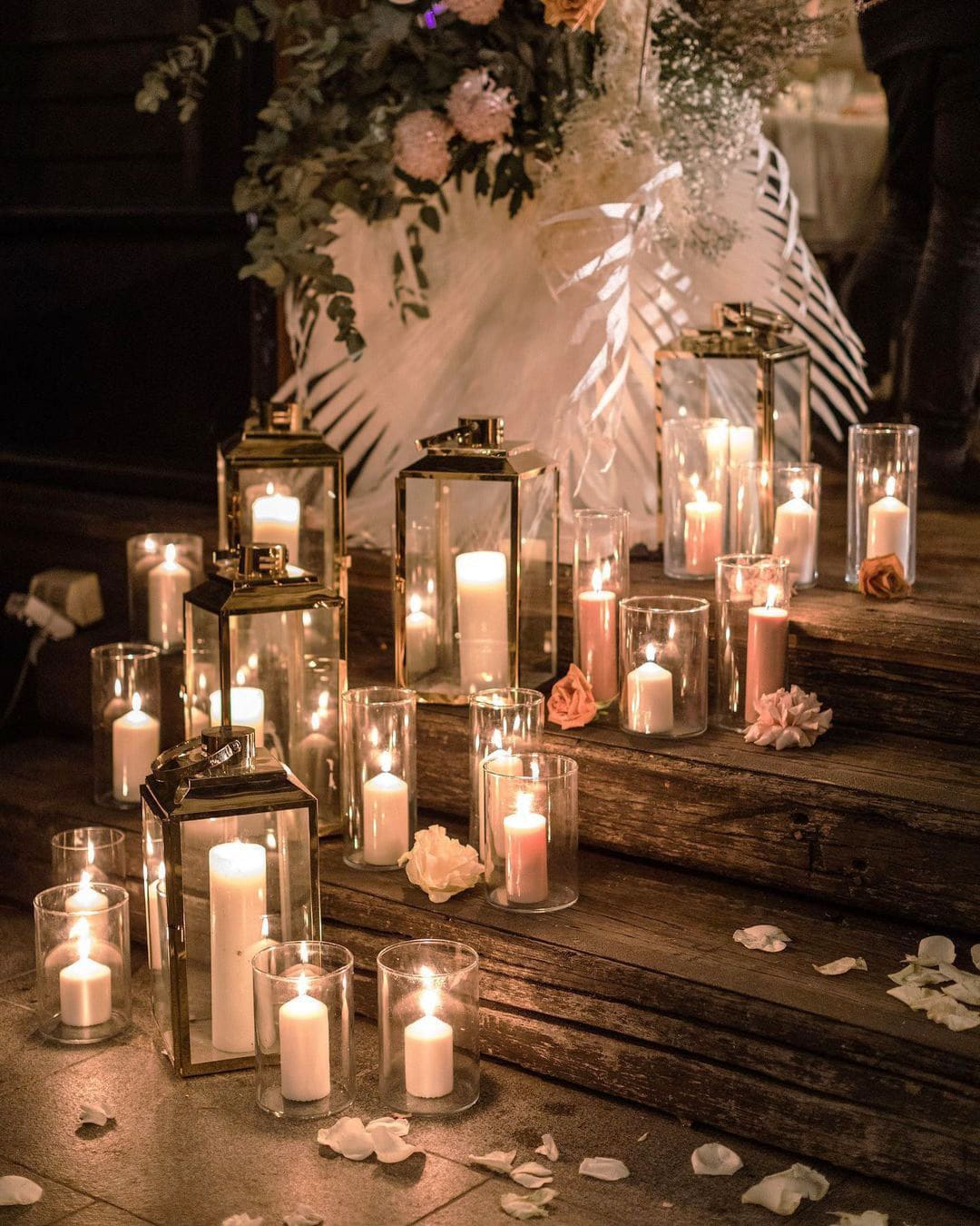 The Grounds Events | Weddings Romantic Candles at The Atrium