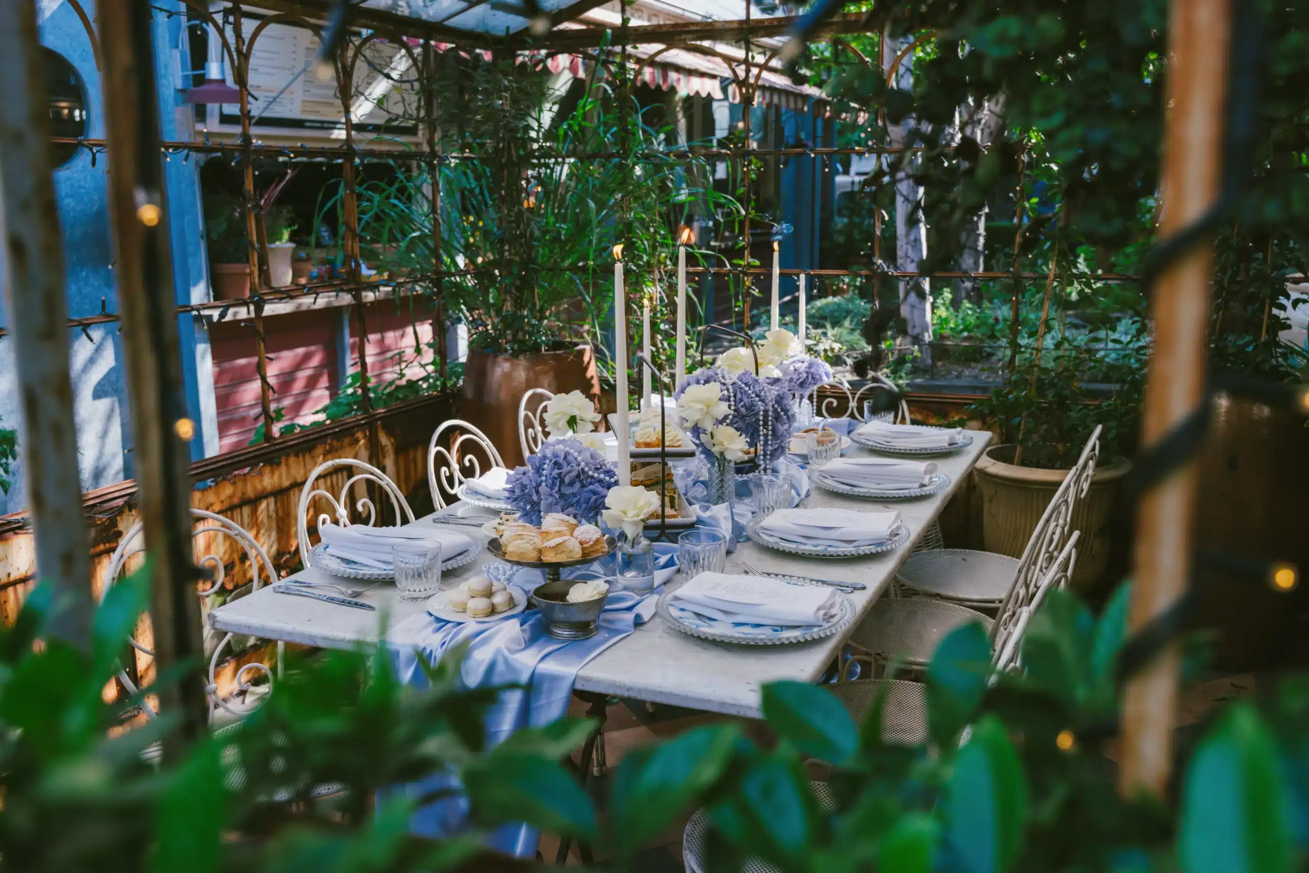 Glasshouse High Tea | Private Dining at The Grounds