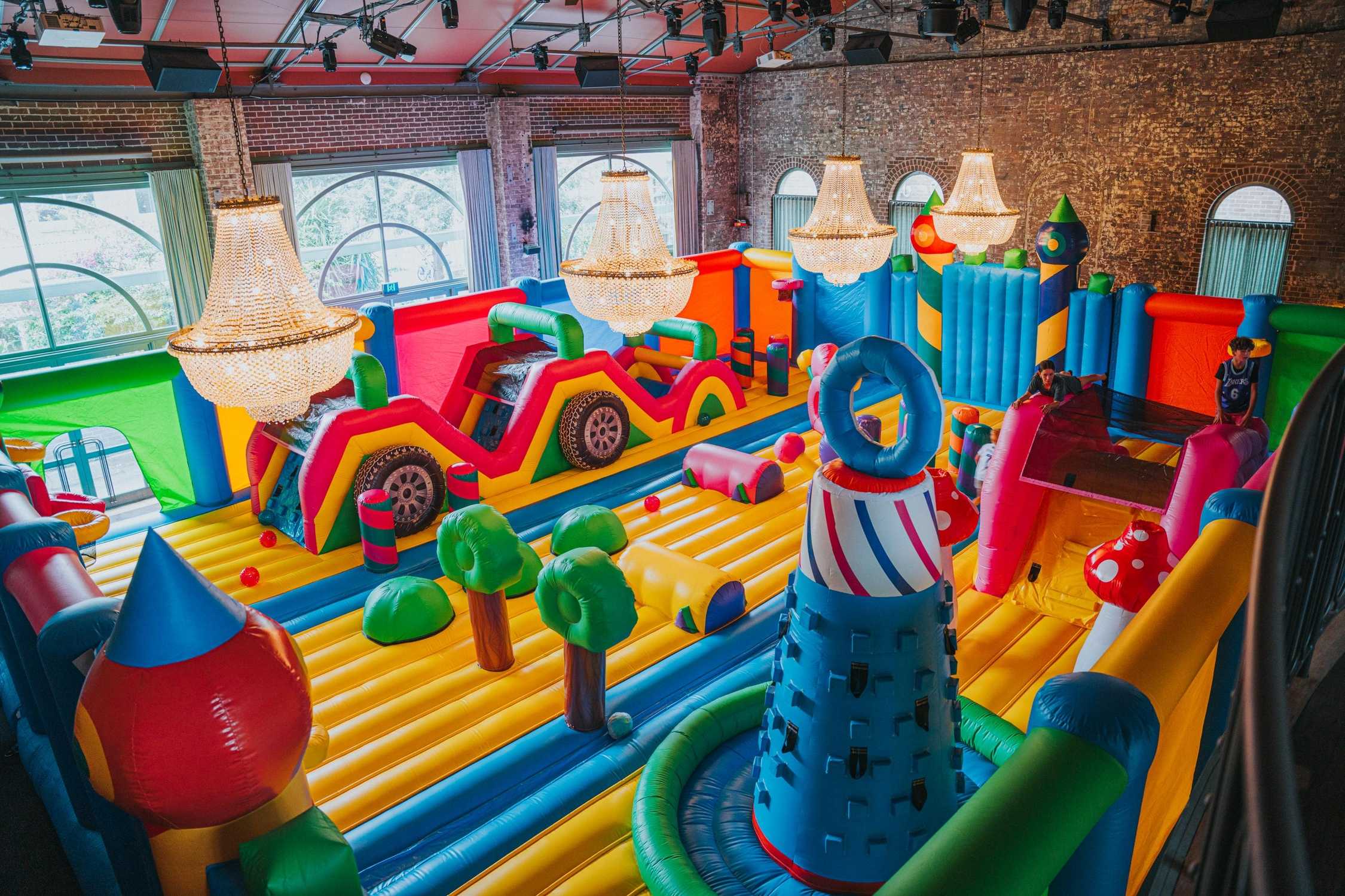 The Grounds of Alexandria | Kids' Inflatable Playground