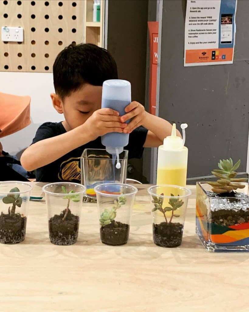 Kids' Terrarium Workshop | The Grounds Coffee Factory