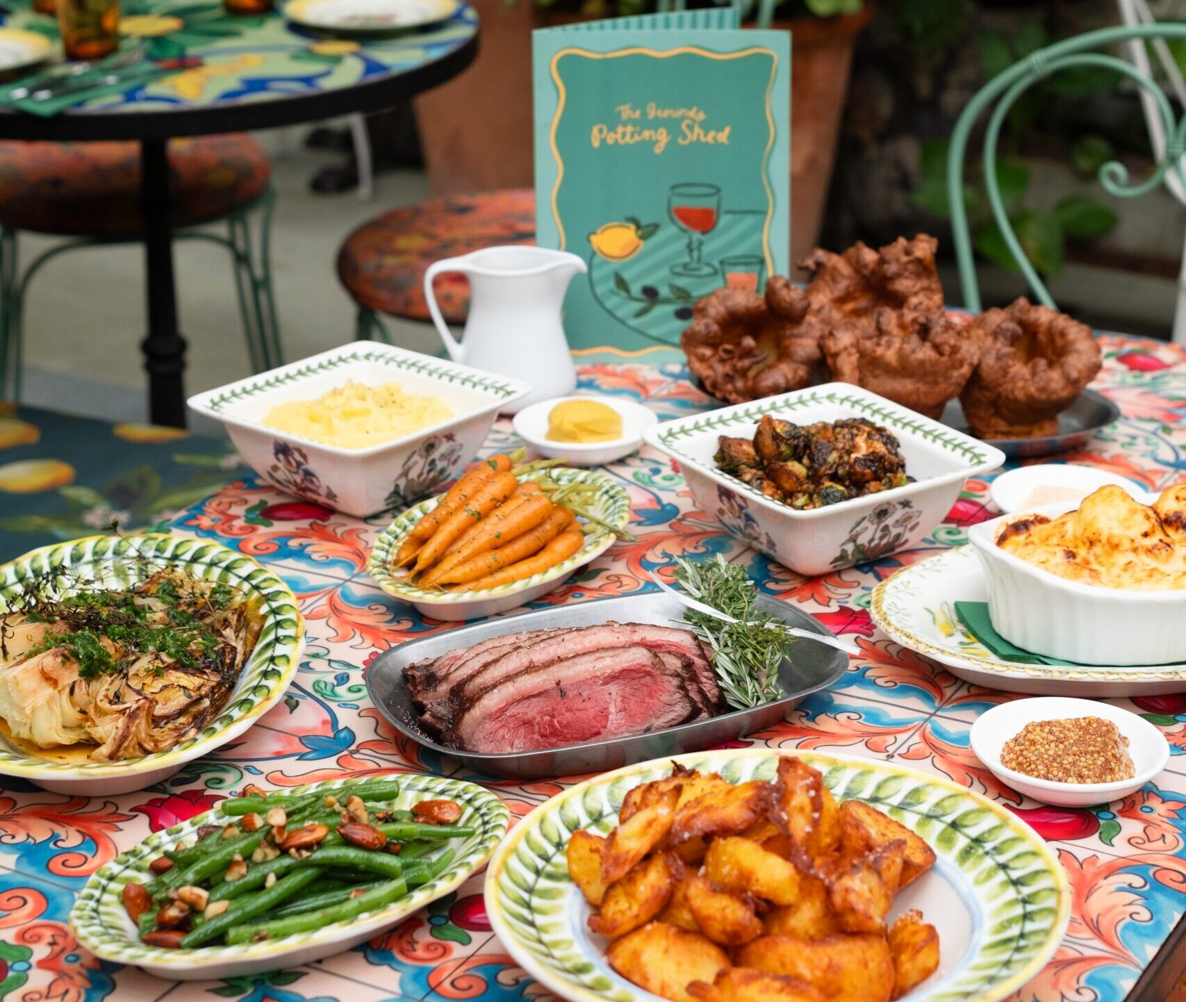 Sunday Roast Sydney in The Potting Shed at The Grounds of Alexandria