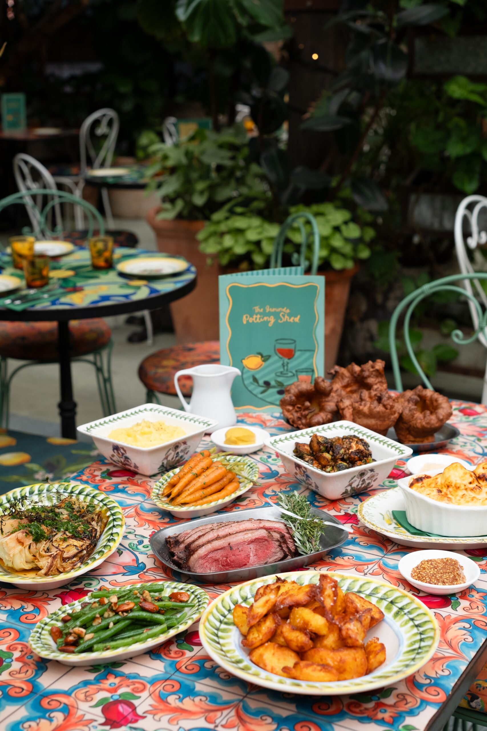 Sunday Roast in The Potting Shed at The Grounds of Alexandria